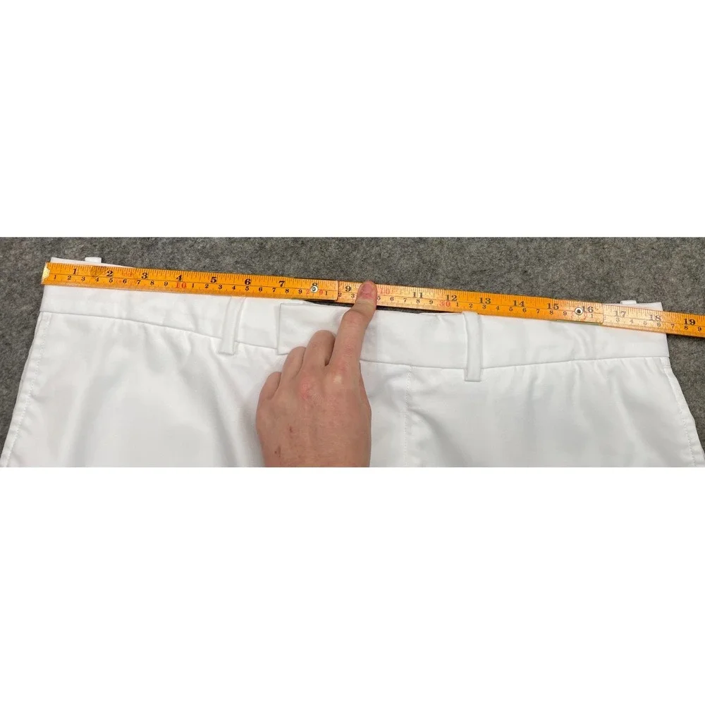 RLX Ralph Lauren Shorts White 38 Old Chatham Golf Club Performance